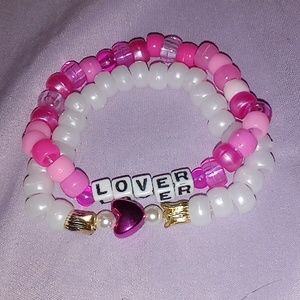 Two taylor swift lover friendship bracelets